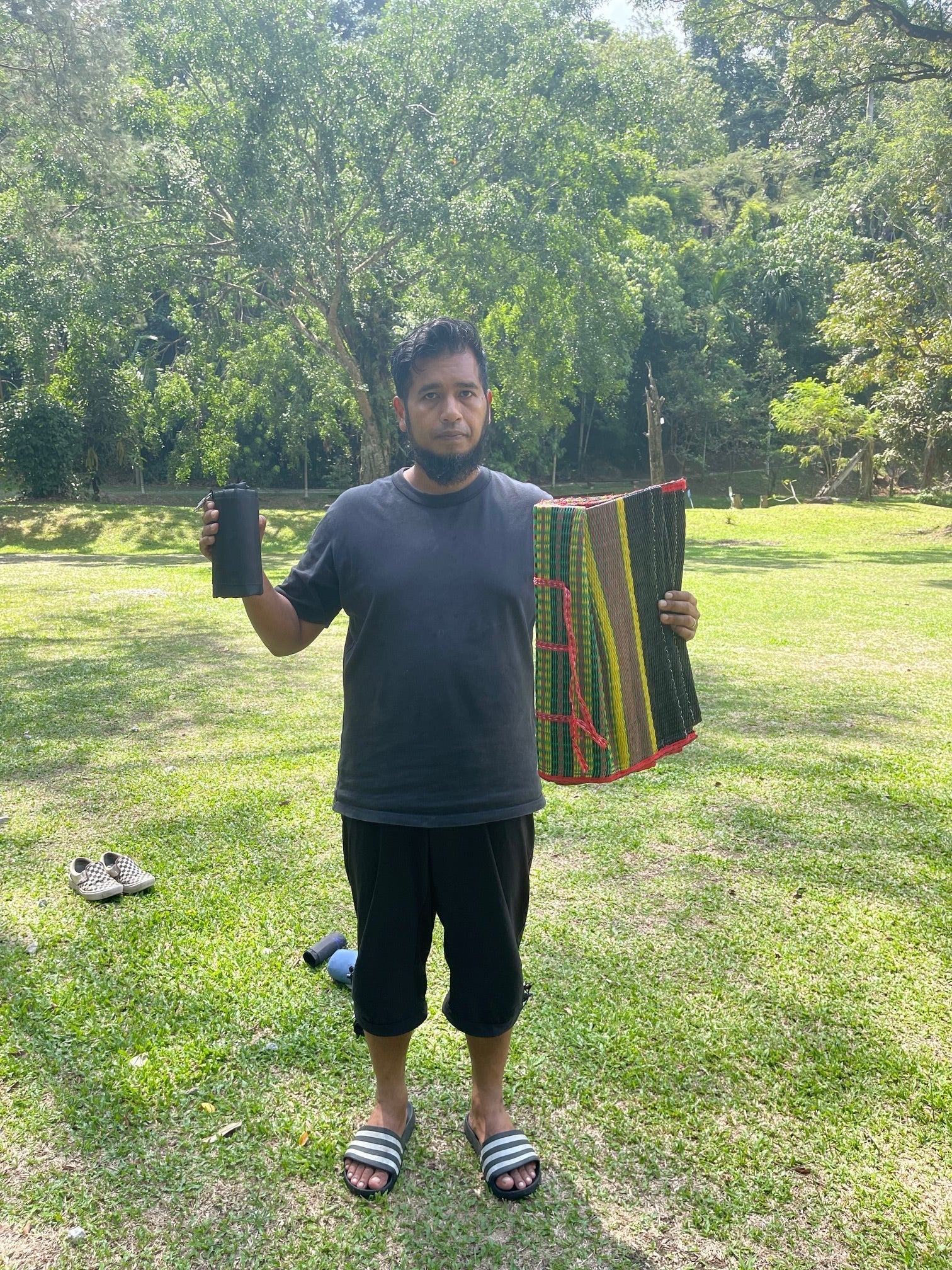 Zaahara outdoor prayer solution for hiking, camping, and travel