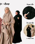 On-The-Go Prayerwear - Sofia Abaya ( 1 Piece )