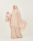 Telekung Nour (Prayerwear) in Nude