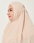 Telekung Nour (Prayerwear) in Nude