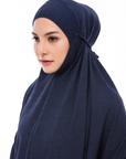 Telekung Mini Denim (with sleeve)
