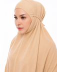 Telekung Mini Denim (with sleeve)