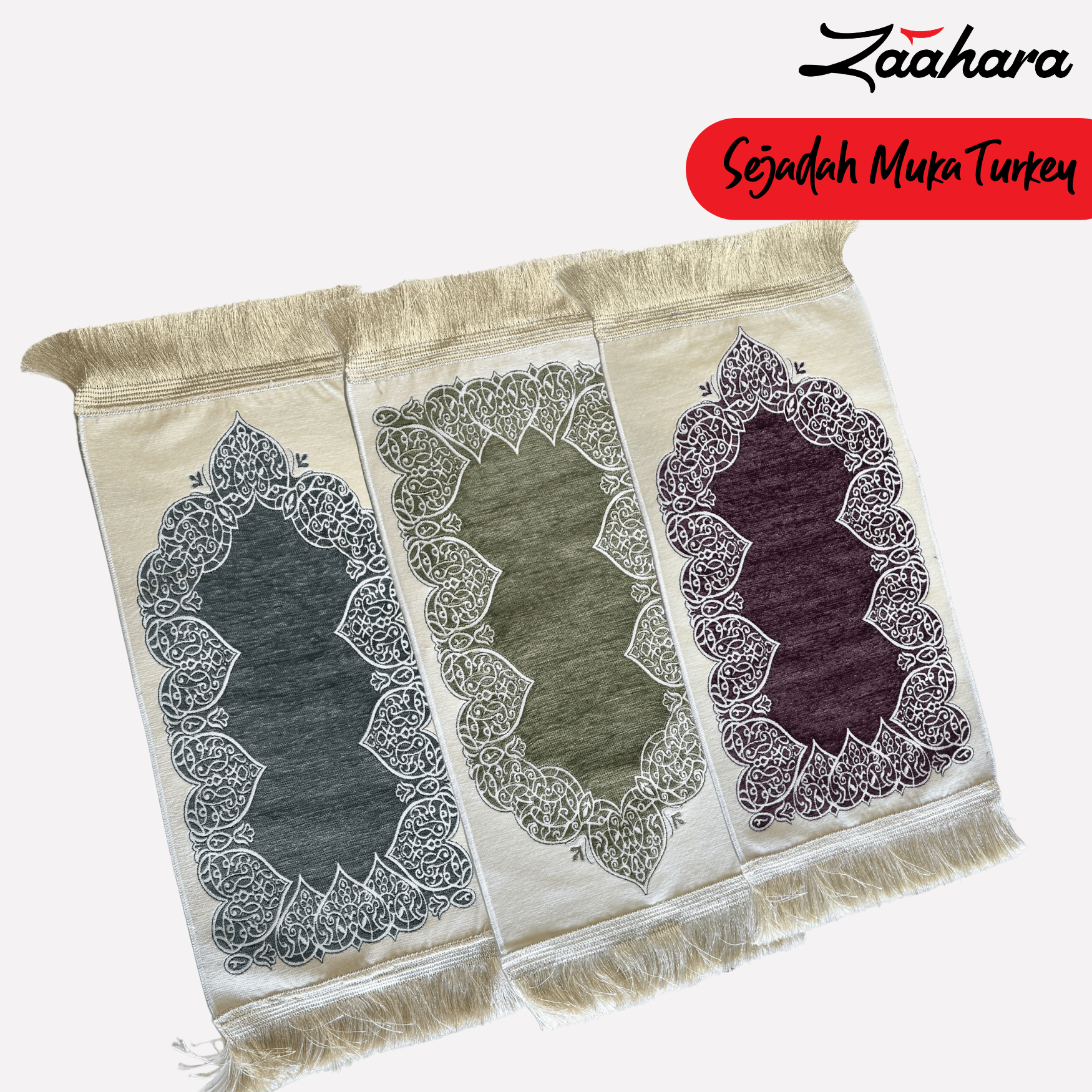 Sejadah Muka Turkey - Mini Sejadah