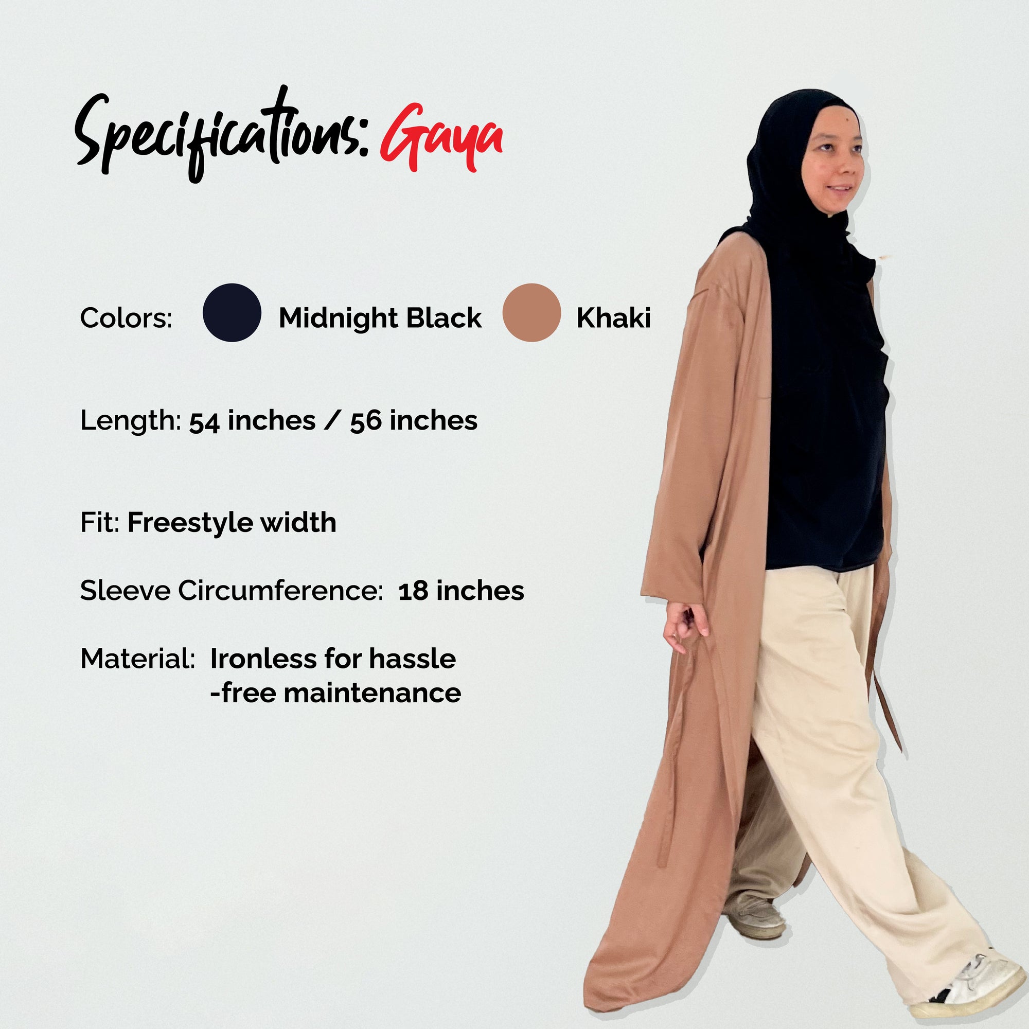 Gaya - The Outerwear for Every Woman On-The-Go