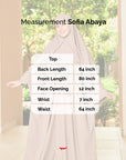 On-The-Go Prayerwear - Sofia Abaya ( 1 Piece )