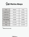 MARISA ON-THE-GO PRAYERWEAR (TRAVEL TELEKUNG) – COMPACT & QUICK DRY - Marisa Abaya ( 1 Piece )