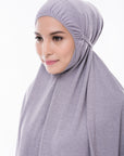 Telekung Mini Denim (with sleeve)