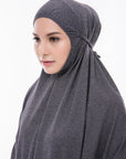 Telekung Mini Denim (with sleeve)