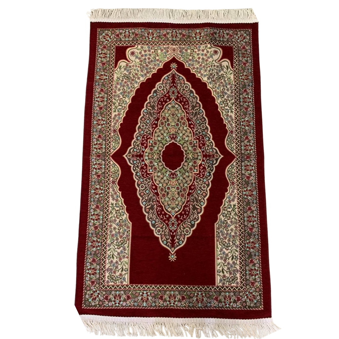 Hiqmah Turkey Prayer Mat - Maroon