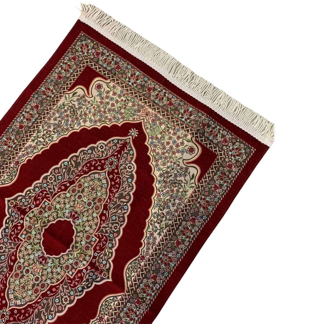 Hiqmah Turkey Prayer Mat - Maroon