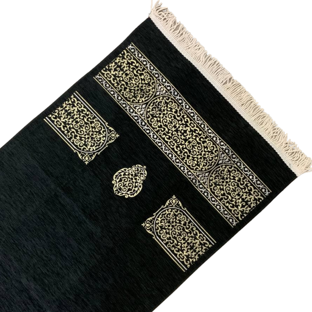 Hiqmah Turkey Prayer Mat - Black