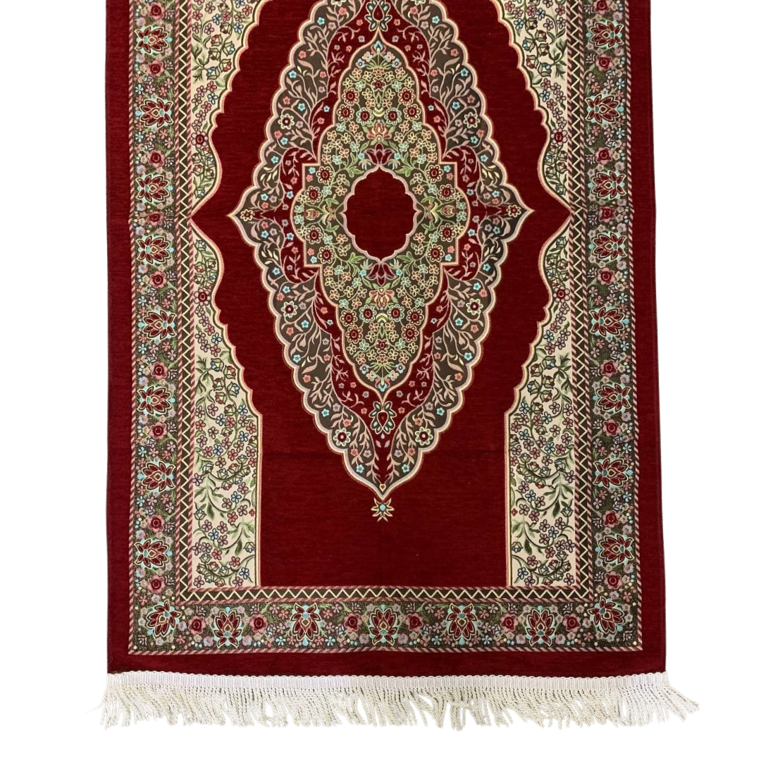 Hiqmah Turkey Prayer Mat - Maroon