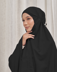 Telekung Hidaya - Black