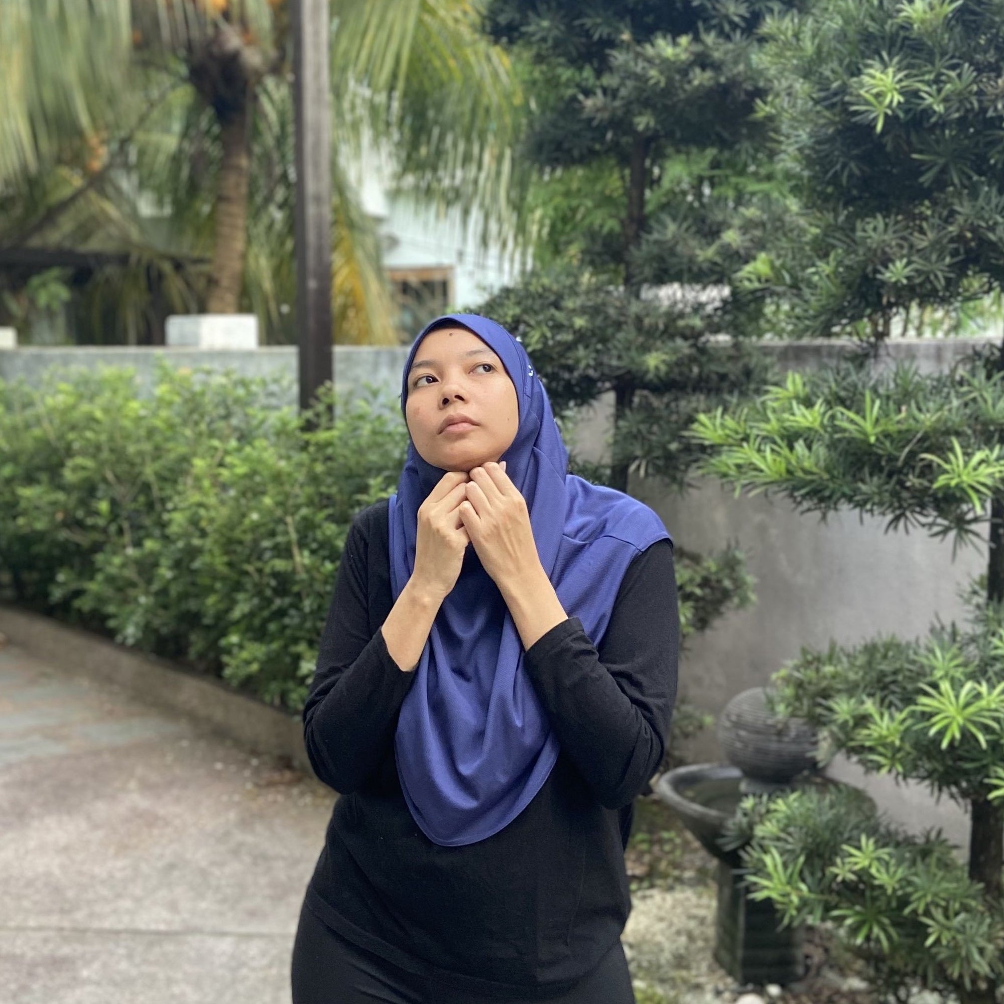 Sports Hijab untuk Muslimah. Lembut dan ringan.