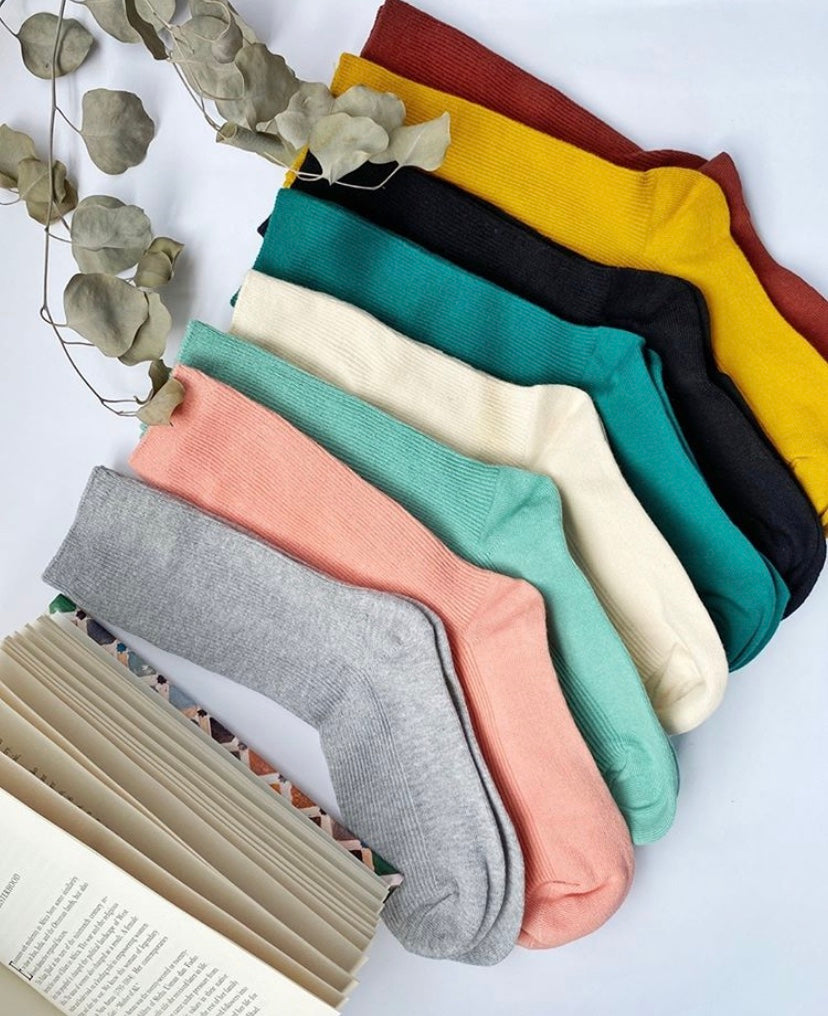 color socks for the stylish woman