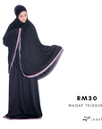 Affordable Telekung Arafah for wakaf at surau and masjids