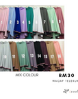 Affordable Telekung Arafah for wakaf at surau and masjids