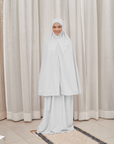 Telekung Hidaya - White