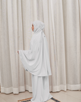 Telekung Hidaya - White