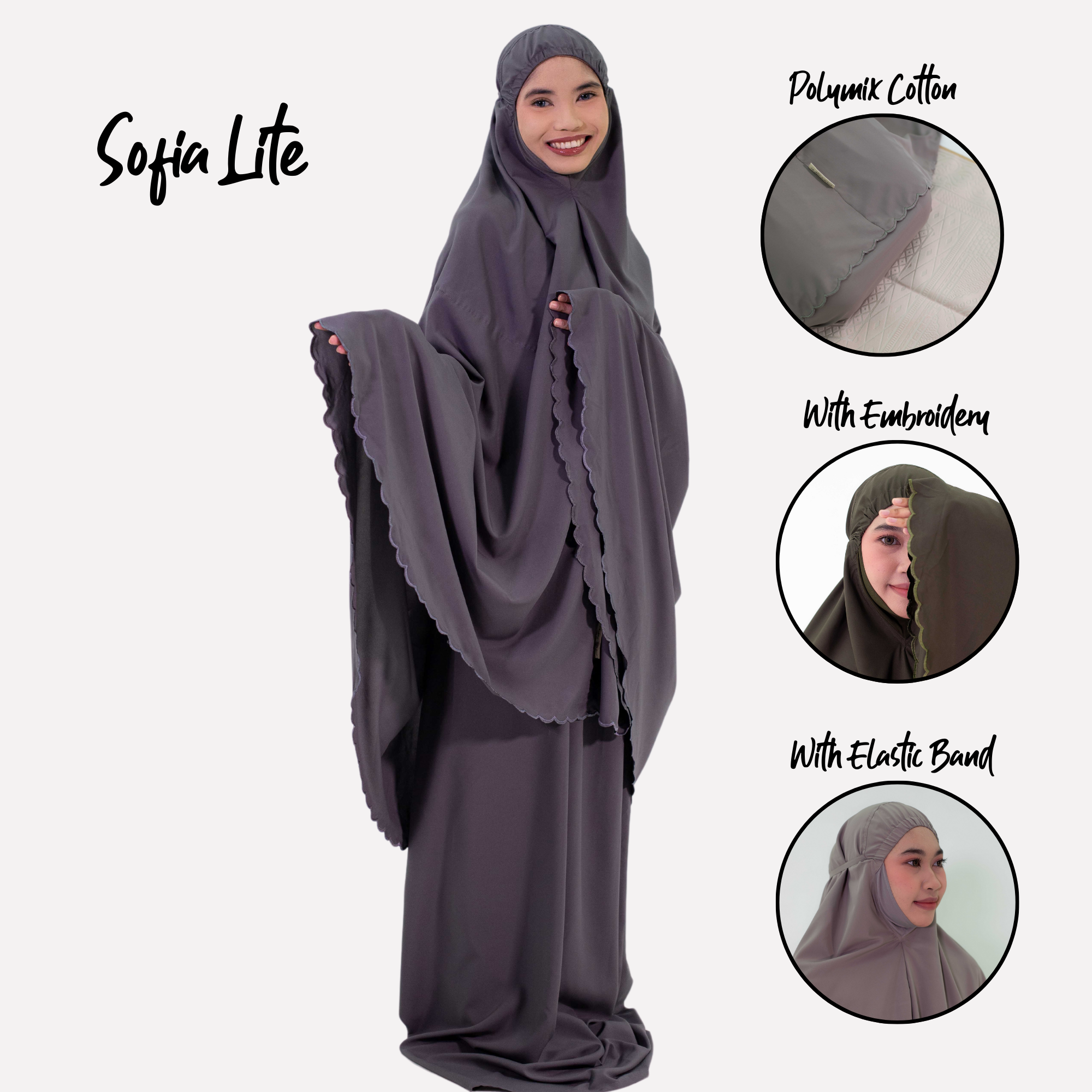 Travel Prayerwear - Sofia Lite Prayerwear