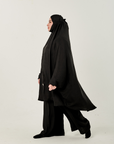 Nayla Jilbab Set in Black (Solat-ready Attire)