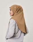 NAFAS Active Instant Hijab in Khaki