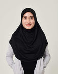 NAFAS Active Instant Hijab in Black