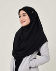 NAFAS Active Instant Hijab in Black