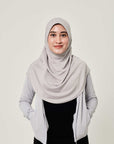 NAFAS Active Instant Hijab in Silver Grey