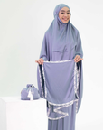 Khadeeja Sateen Prayerwear - Telekung Khadeeja Satin