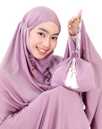 Khadeeja Sateen Prayerwear - Telekung Khadeeja Satin