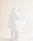 Travel Telekung -  Sofia Prayerwear in Off-White