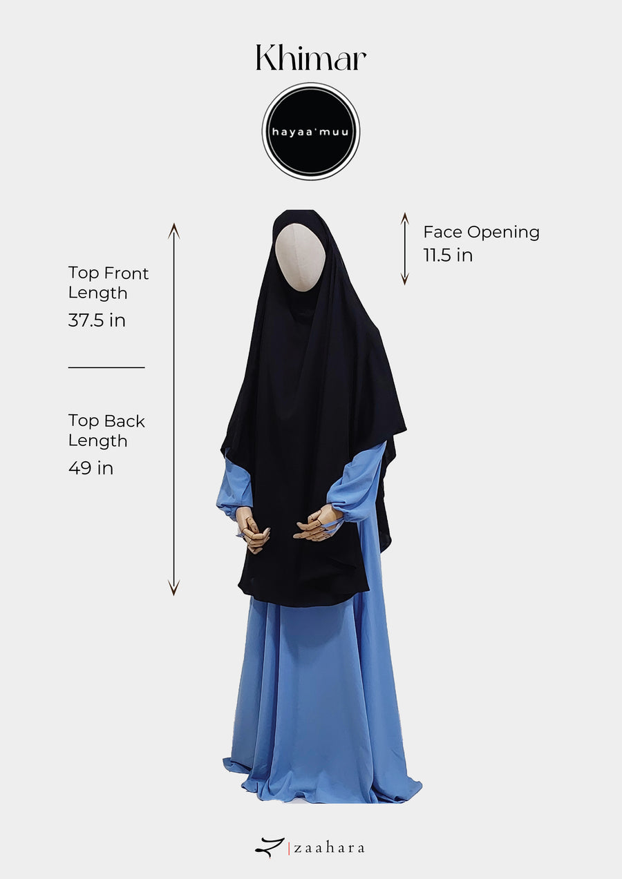 Zaahara x Hayaamuu: Khimar Khawlah in Caramel
