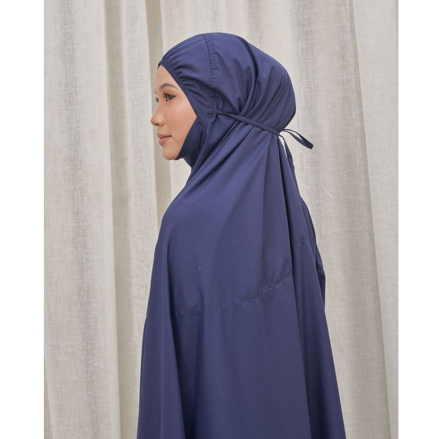 Telekung Hidaya - Navy Blue