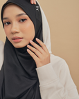 NAFAS Active Instant Hijab in Black