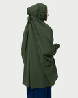 On-The-Go Prayerwear - Marisa Sleeved in Army Green (Top only with Sleeve)