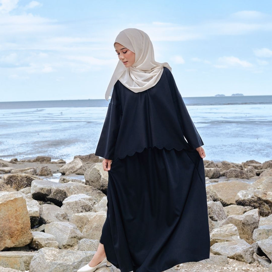 JELITA Loose Kedah Set in Black