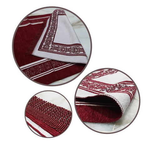 Rafie Turkey Prayer Mat - Dark Brown