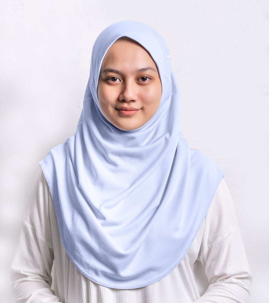 NAFAS Active Hijab in Powder Blue