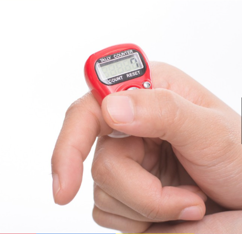 Tasbih digital mini Zaahara untuk zikir harian dengan kiraan automatik